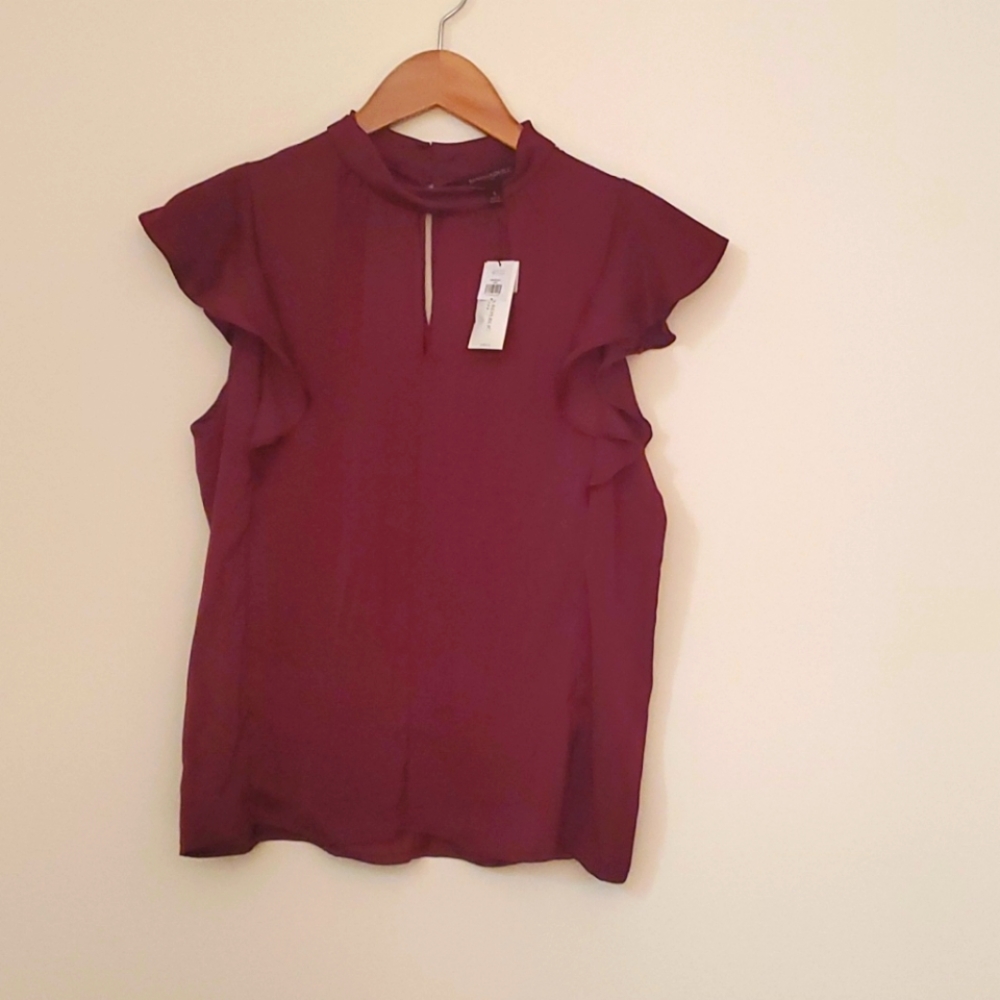 Banana Republic Violet short sleeve blouse